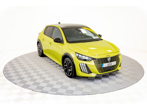 Peugeot 208 Hatchback, Electric, 2024, Yellow