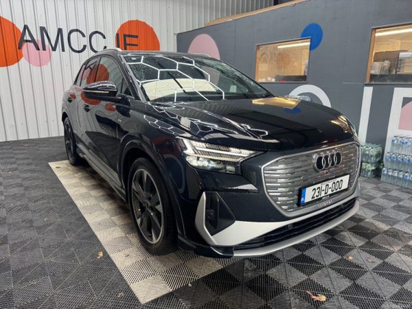 Audi Q4 e-tron SUV, Electric, 2023, Black