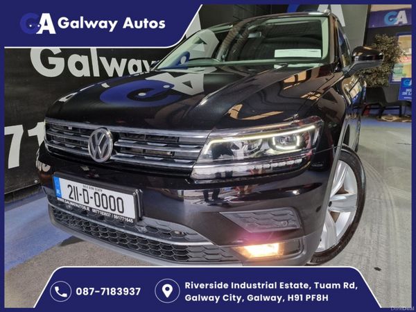 Volkswagen Tiguan SUV, Diesel, 2021, Black
