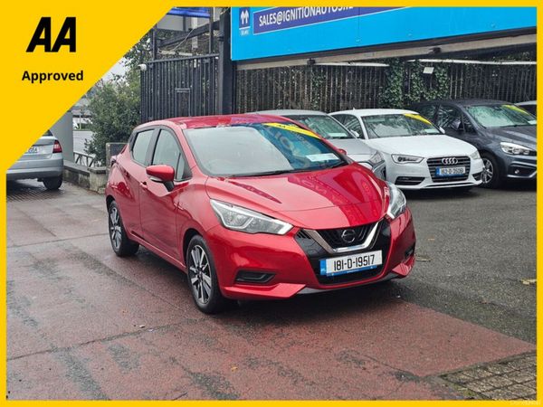 Nissan Micra MPV, Petrol, 2018, Red