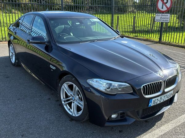 BMW 5-Series Saloon, Diesel, 2016, Black