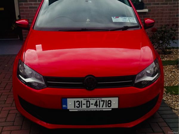 Volkswagen Polo Hatchback, Petrol, 2013, Red