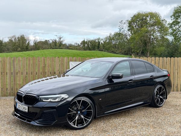 BMW 5-Series Saloon, Diesel, 2021, Black