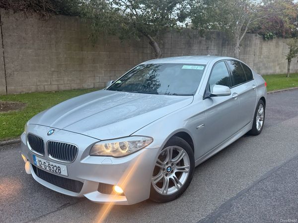 BMW 5-Series Saloon, Diesel, 2012, Silver