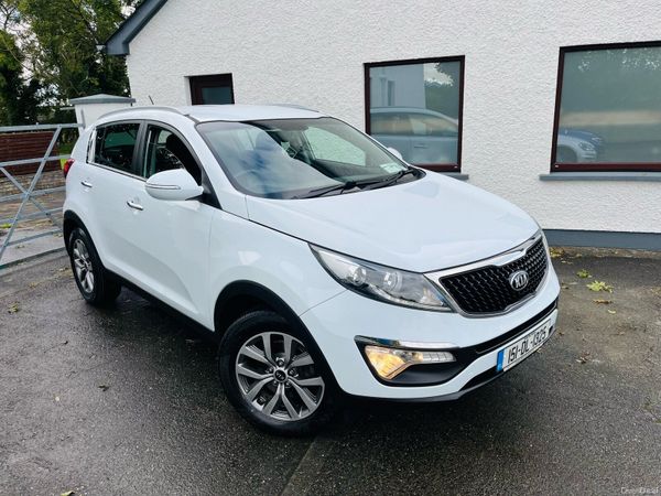 Kia Sportage SUV, Diesel, 2015, White