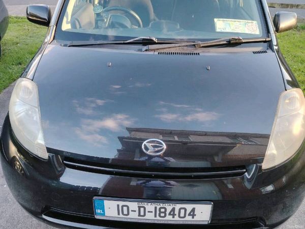 Daihatsu Sirion Hatchback, Petrol, 2010, Black
