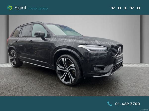 Volvo XC90 SUV, Petrol Plug-in Hybrid, 2021, Black