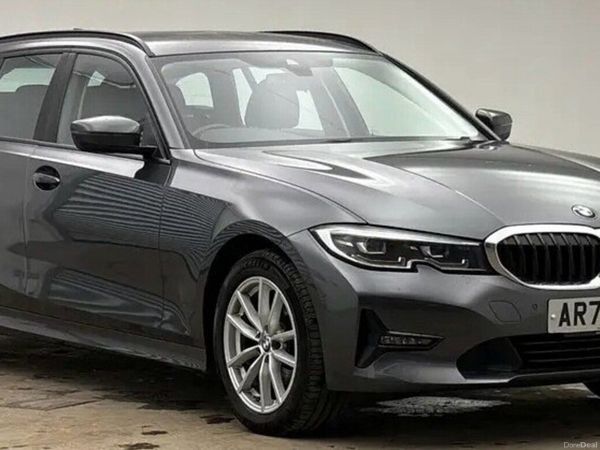 BMW 3-Series Estate, Diesel Hybrid, 2021, Grey