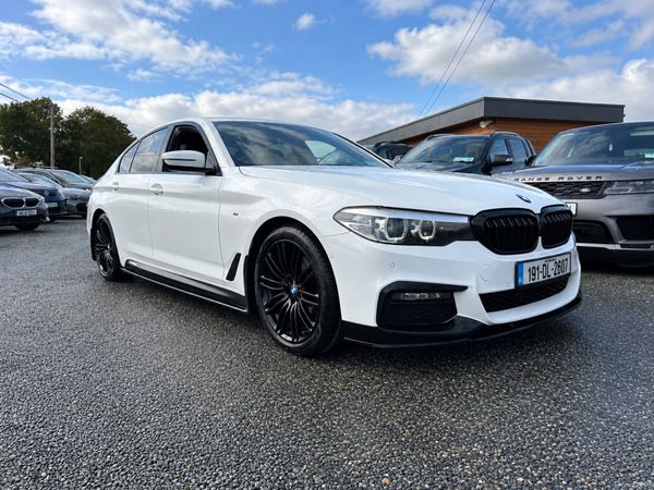 BMW 5-Series Saloon, Diesel, 2019, White