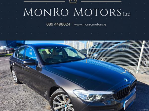 BMW 5-Series Saloon, Diesel, 2017, Brown