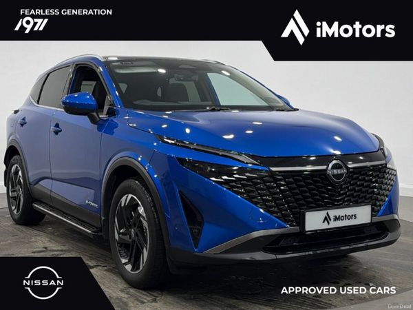 Nissan Qashqai SUV, Petrol Hybrid, 2026, Blue
