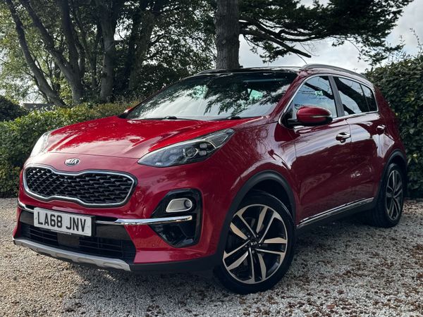 Kia Sportage SUV, Diesel, 2019, Red