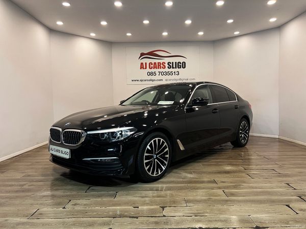 BMW 5-Series Saloon, Diesel, 2019, Black
