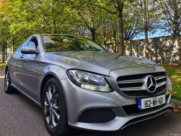 Mercedes-Benz C-Class Saloon, Diesel, 2016, Silver