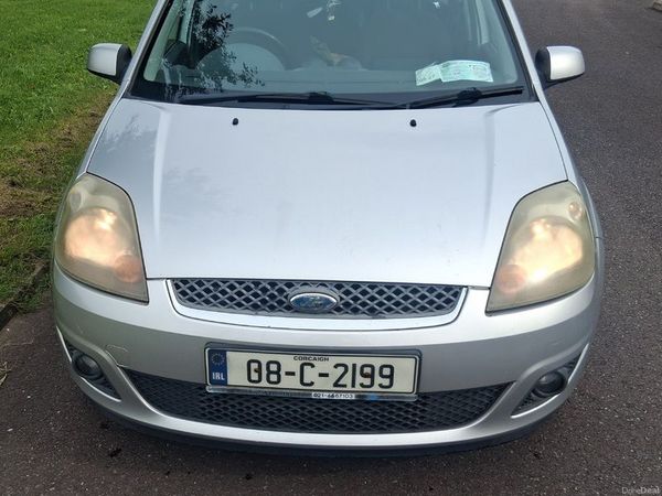 Ford Fiesta Hatchback, Petrol, 2008, Silver