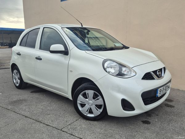 Nissan March Hatchback, Petrol, 2019, White