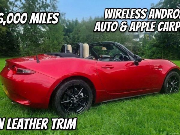 Mazda MX-5 Convertible, Petrol, 2015, Red