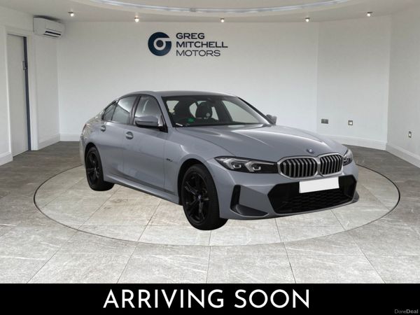 BMW 3-Series Saloon, Petrol Hybrid, 2023, Grey