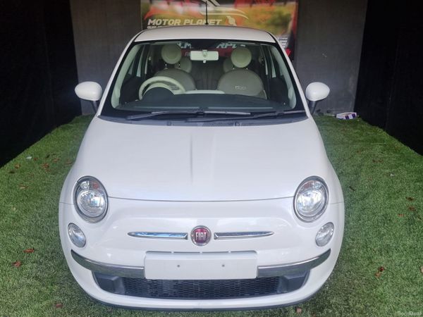 Fiat 500 Hatchback, Petrol, 2015, White