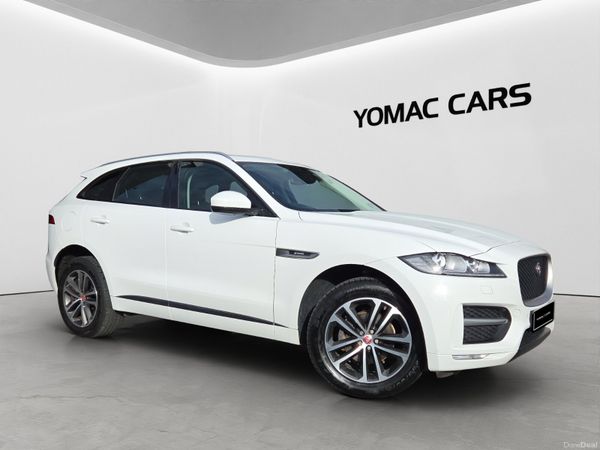 Jaguar F-Pace SUV, Diesel, 2018, White