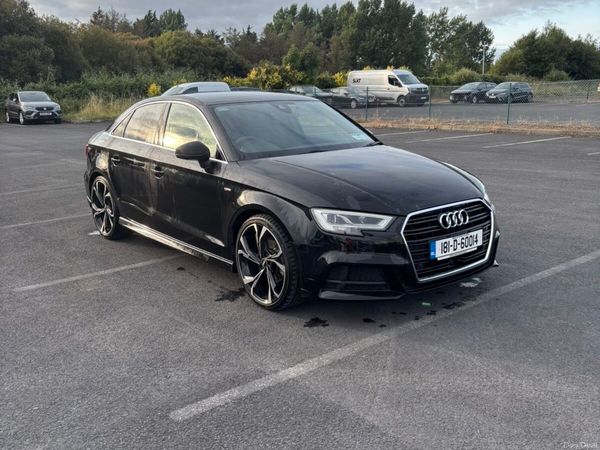 Audi A3 Saloon, Petrol, 2018, Black