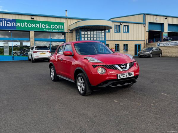 Nissan Juke SUV, Petrol, 2018, Red