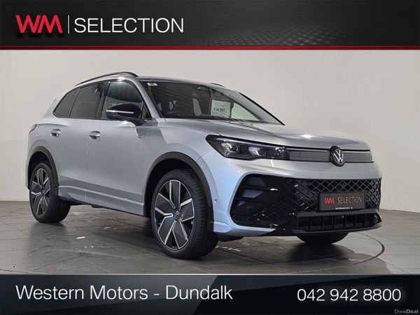 Volkswagen Tiguan SUV, Petrol Plug-in Hybrid, 2026, Grey