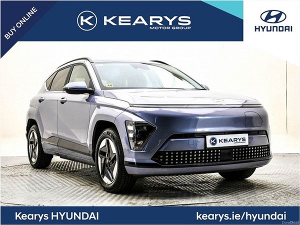 Hyundai KONA SUV, Electric, 2024, Blue