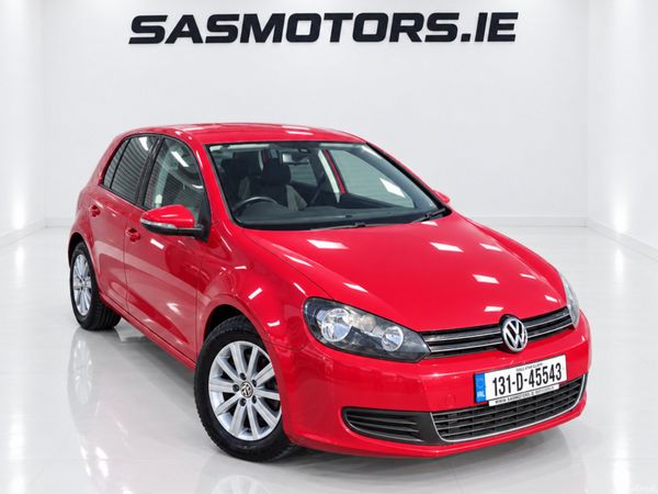Volkswagen Golf Hatchback, Petrol, 2013, Red