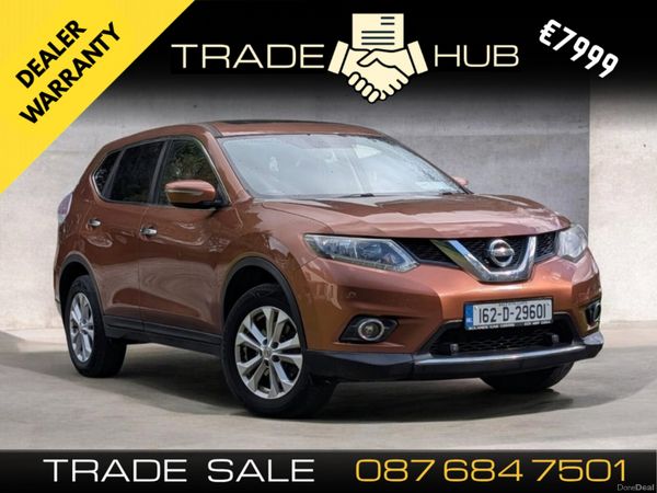 Nissan X-Trail SUV, Diesel, 2016, Orange