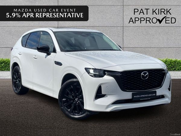 Mazda CX-60 Estate, Petrol Hybrid, 2025, White
