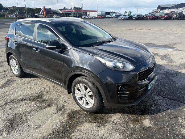 Kia Sportage SUV, Diesel, 2016, Black