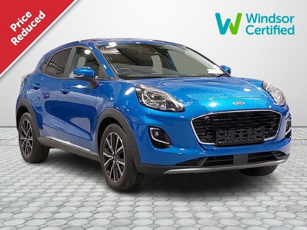 Ford Puma MPV, Petrol Hybrid, 2022, Blue