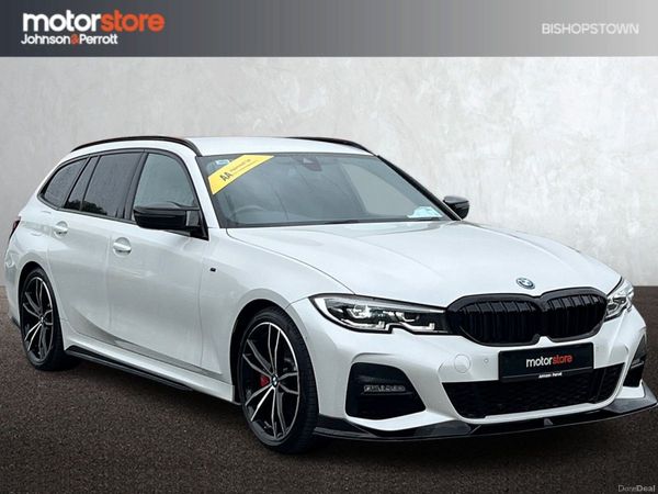BMW 3-Series Estate, Petrol Plug-in Hybrid, 2022, White