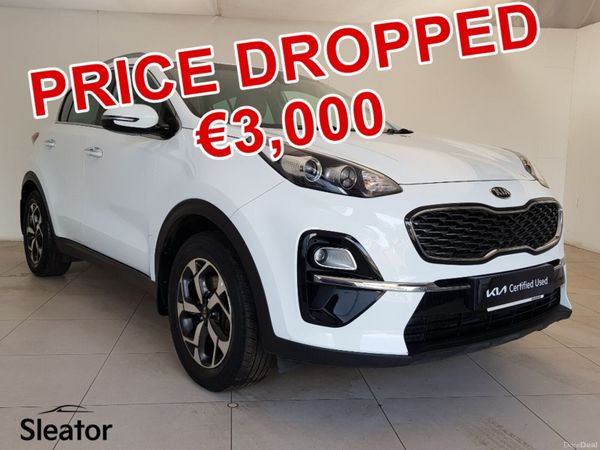 Kia Sportage MPV, Diesel, 2020, White