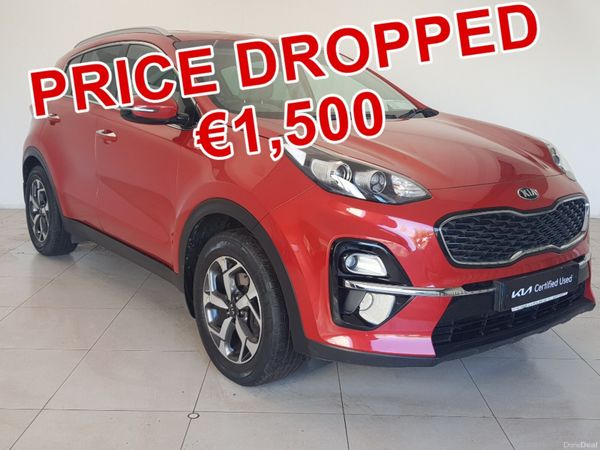Kia Sportage MPV, Diesel, 2019, Red
