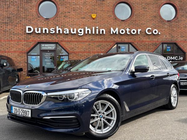 BMW 5-Series Estate, Petrol, 2020, Blue