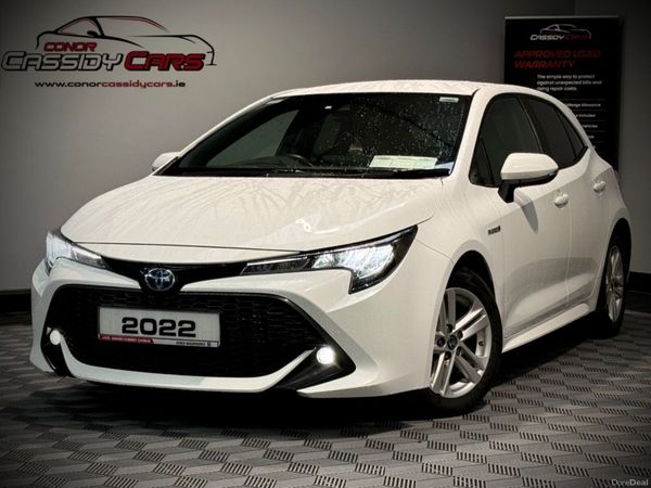 Toyota Corolla Hatchback, Petrol Hybrid, 2022, White