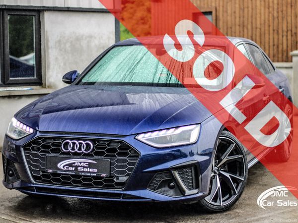 Audi A4 Saloon, Diesel, 2020, Blue