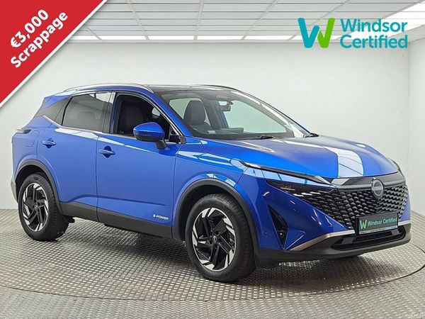 Nissan Qashqai MPV, Petrol Hybrid, 2026, Blue