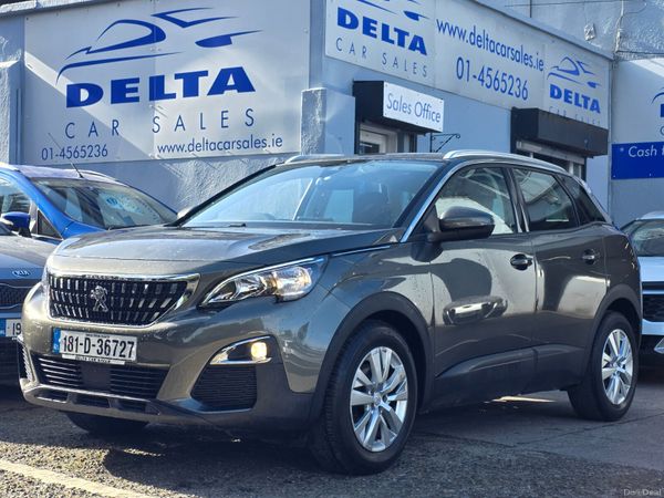 Peugeot 3008 MPV, Petrol, 2018, Grey