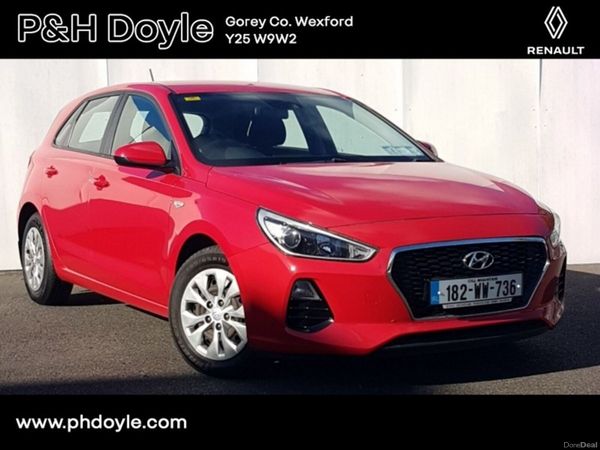 Hyundai i30 Hatchback, Petrol, 2018, Red