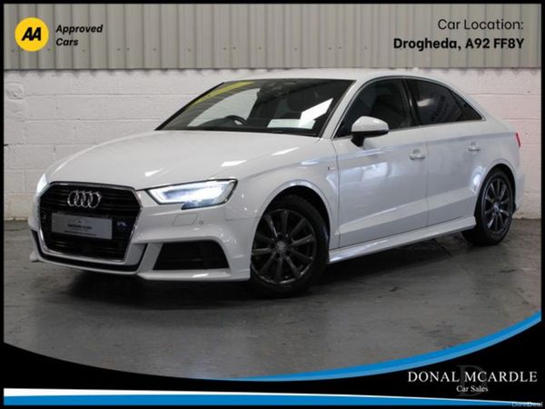 Audi A3 Saloon, Petrol, 2019, White