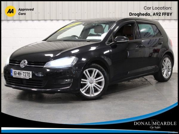 Volkswagen Golf Hatchback, Petrol, 2016, Black