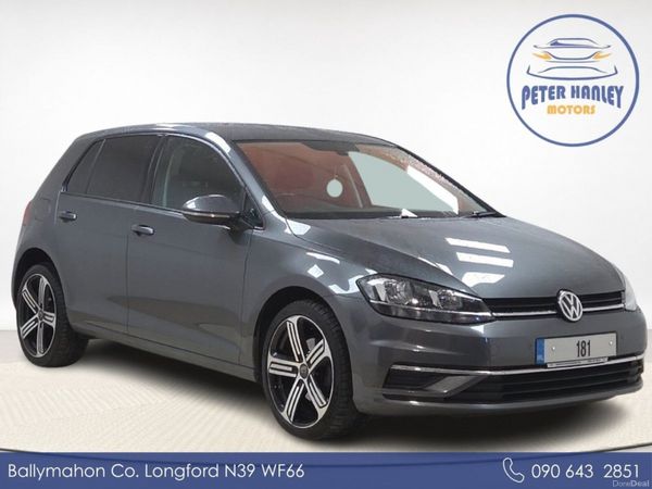 Volkswagen Golf Hatchback, Diesel, 2018, Grey