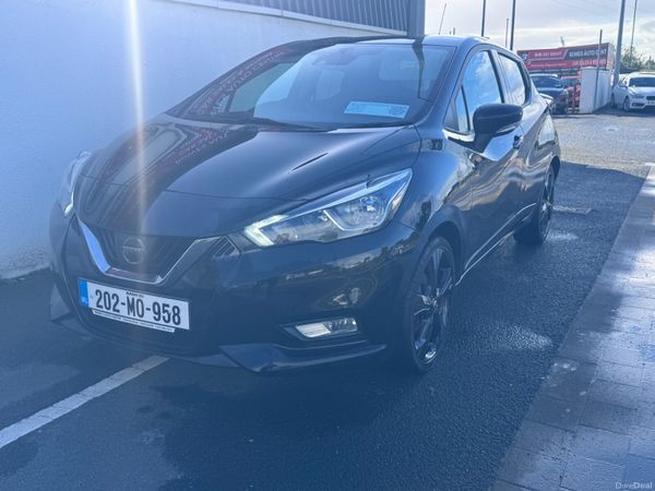Nissan Micra Hatchback, Petrol, 2020, Black