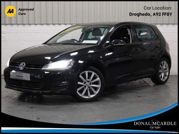 Volkswagen Golf Hatchback, Petrol, 2017, Black