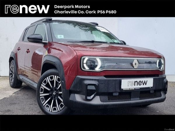 Renault 4 Hatchback, Electric, 2026, Red