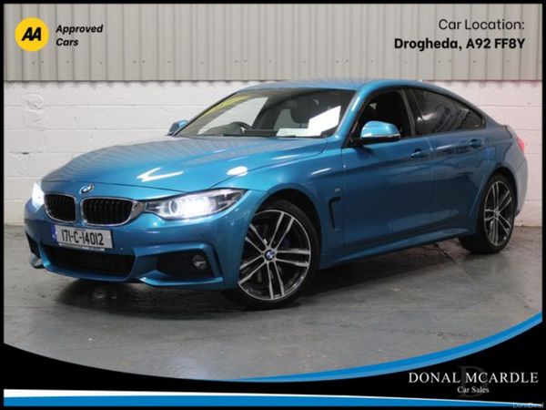 BMW 4-Series Saloon, Diesel, 2017, Blue