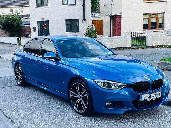 BMW 3-Series Saloon, Petrol Plug-in Hybrid, 2018, Blue